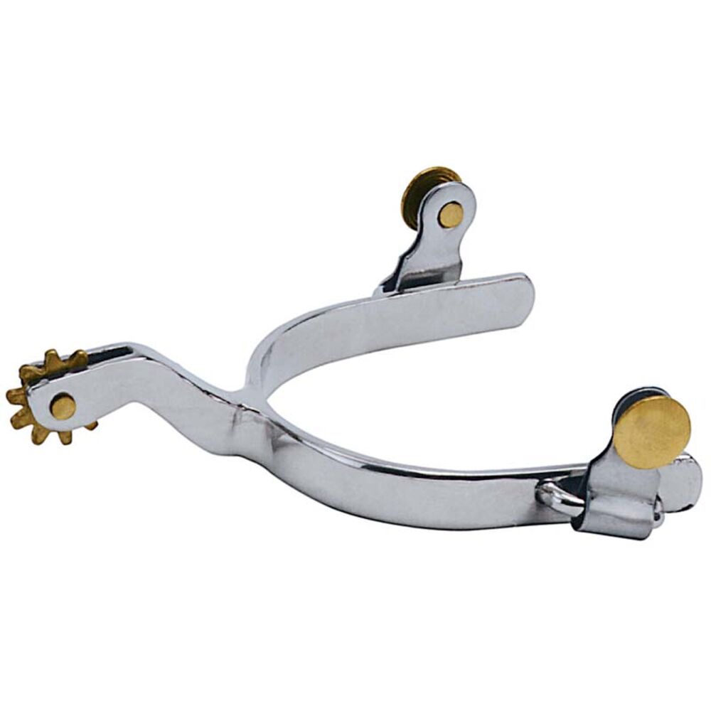image of Ladies Roping Spurs with Plain Band