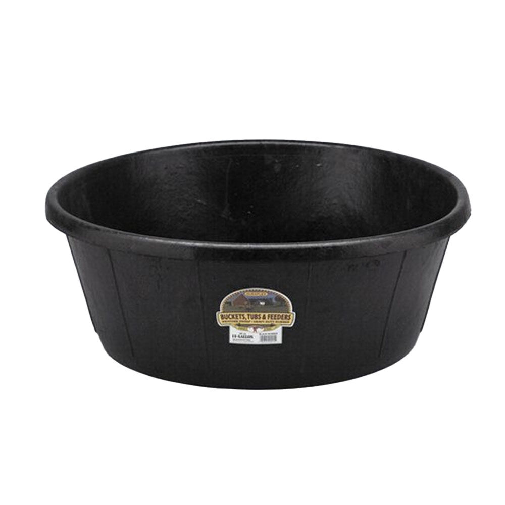 image of Rubber Feed Tub, 15 gallon