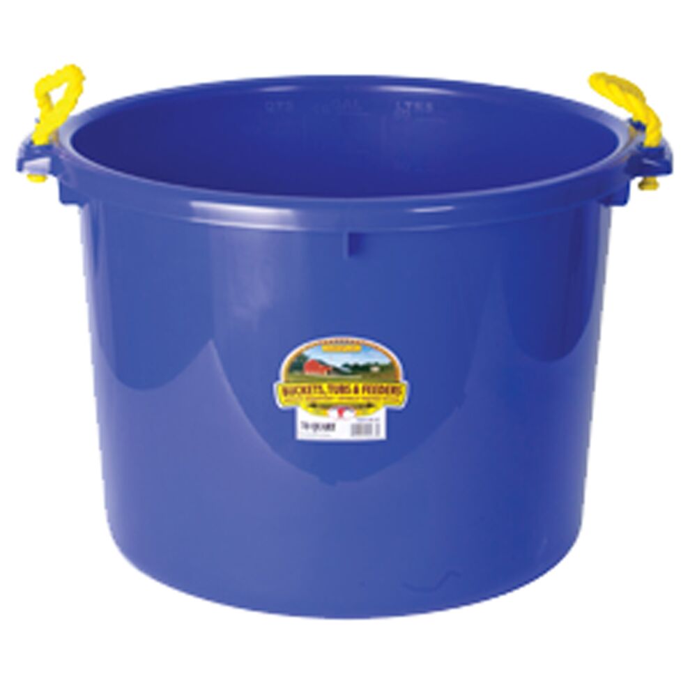 image of Little Giant Bucket, Muck, Blue, 1 3/4 bu