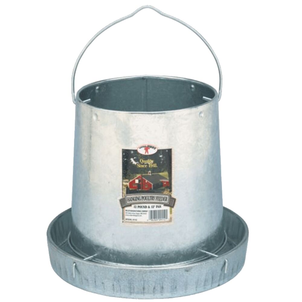 image of Galvanized Poultry Feeder- 12 lb