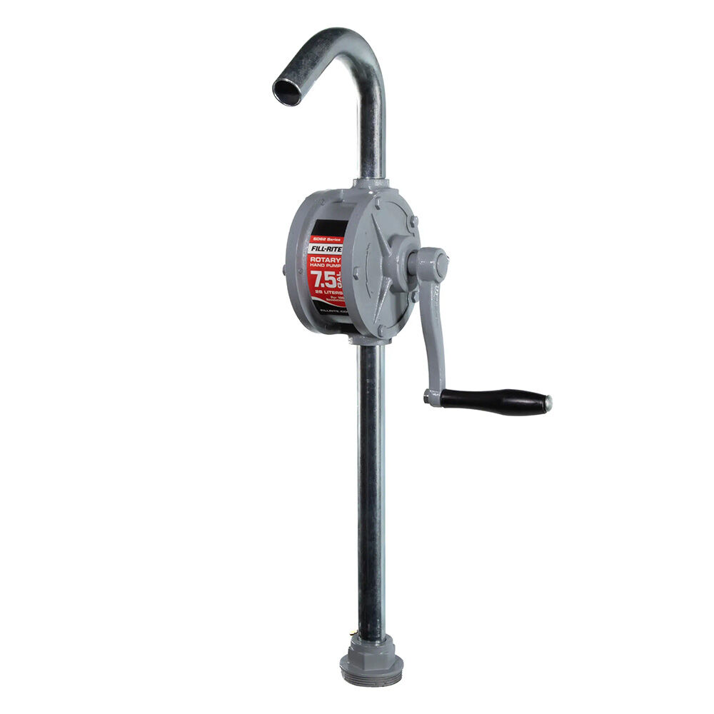 image of Rotary Hand-Operated Fuel Transfer Pump with Pail Spout
