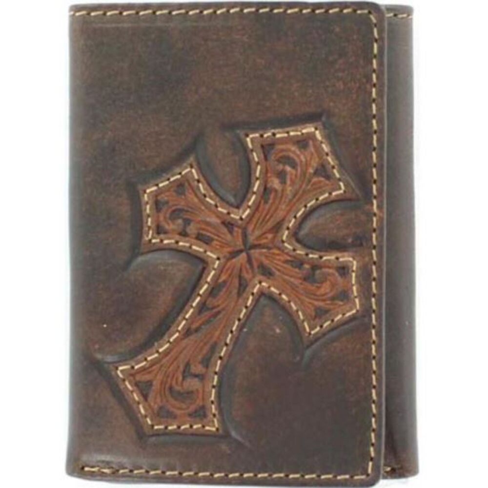 image of Diagonal Cross Trifold Wallet