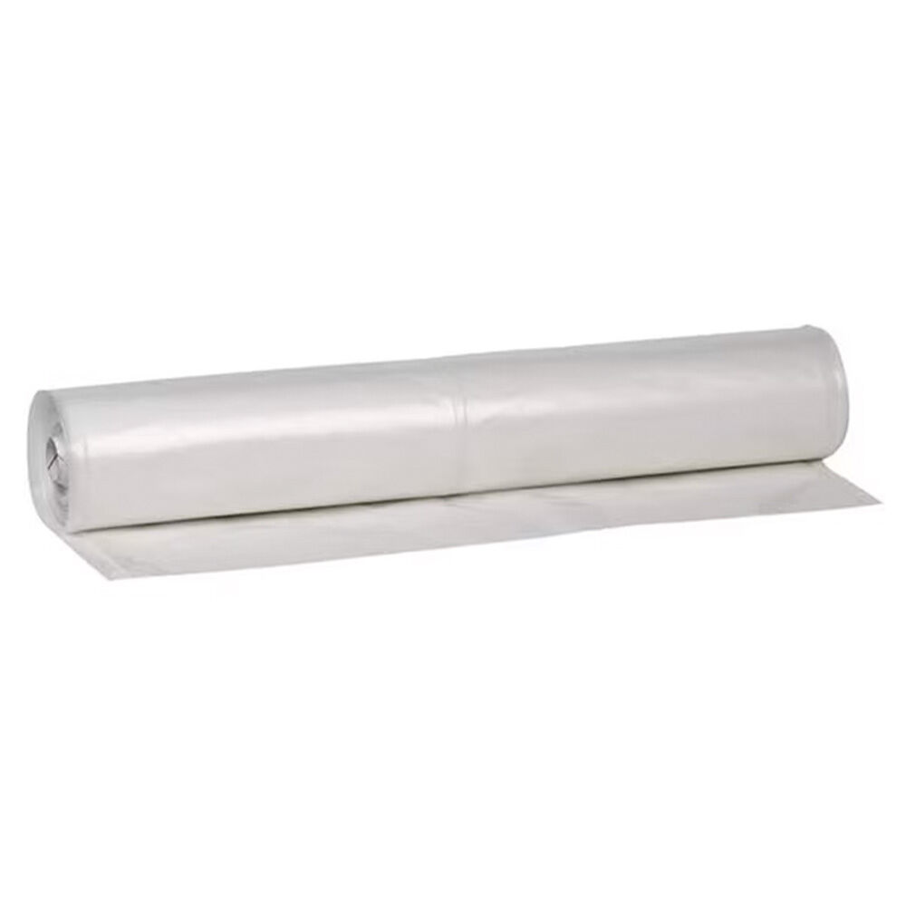 image of 3 mL Clear Plastic Sheeting, 10 ft x 25 ft
