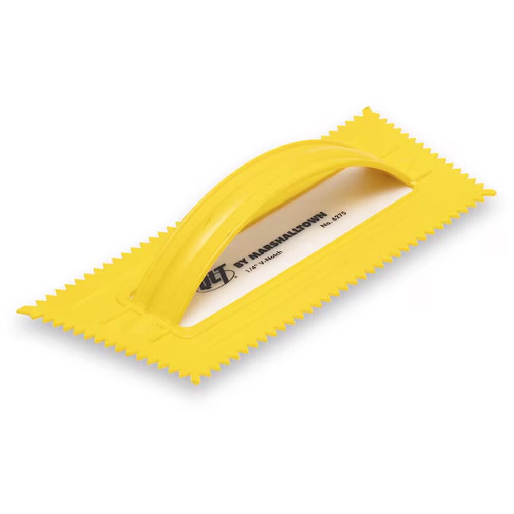 image of 1/4 in x 1/4 in V-Notch Floor Trowel