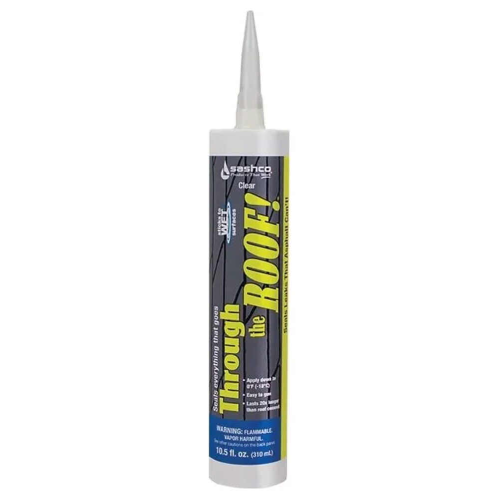 image of Through the Roof Clear Caulk, 10.3 oz