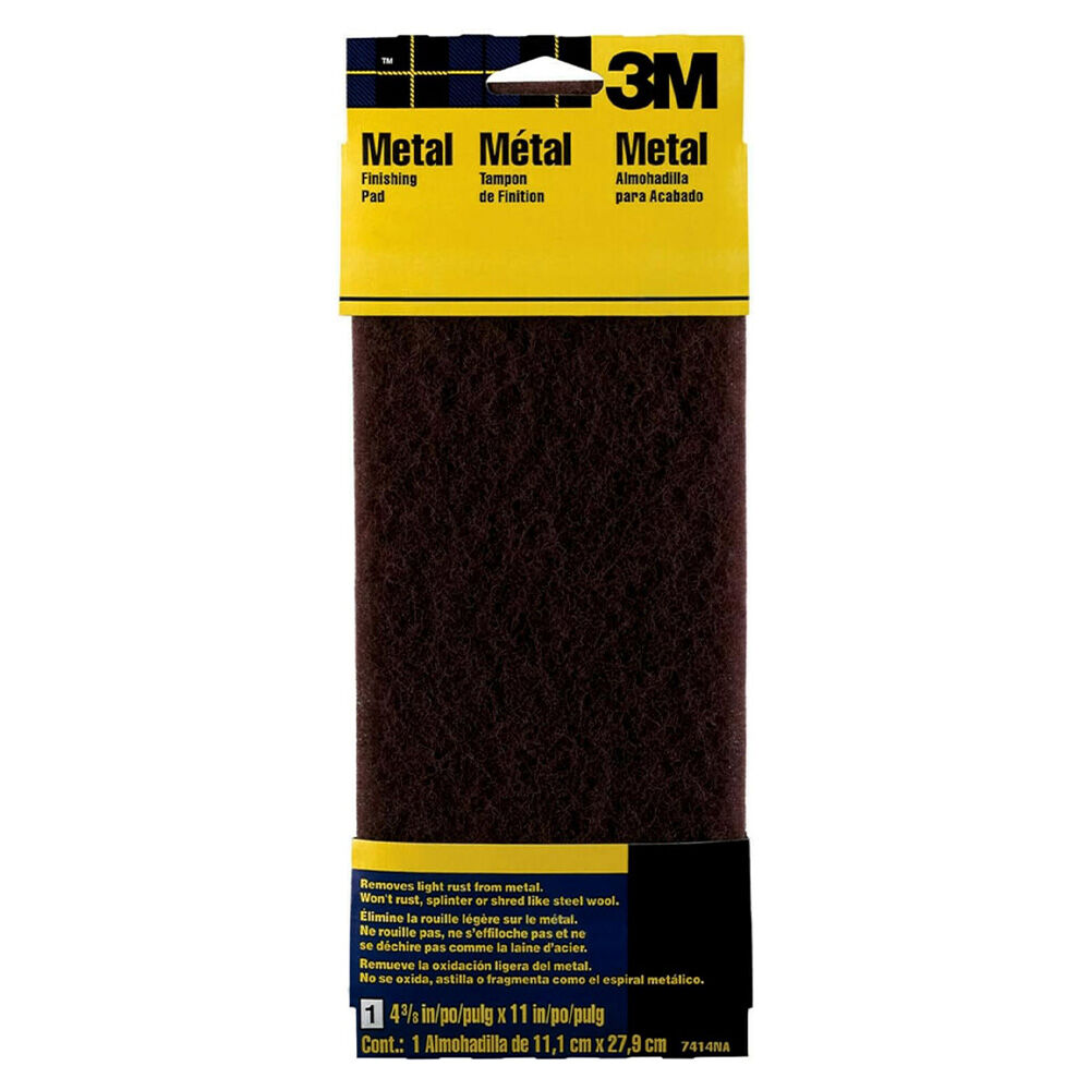 image of 4 1/2 in x 11 in Sanding Metal Finishing Pad