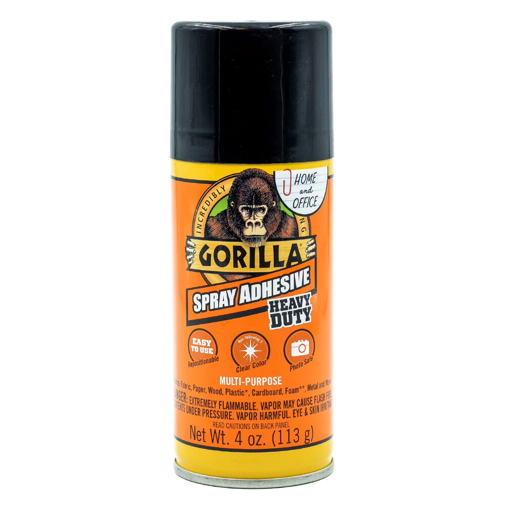 image of Heavy Duty Spray Adhesive, 4 oz