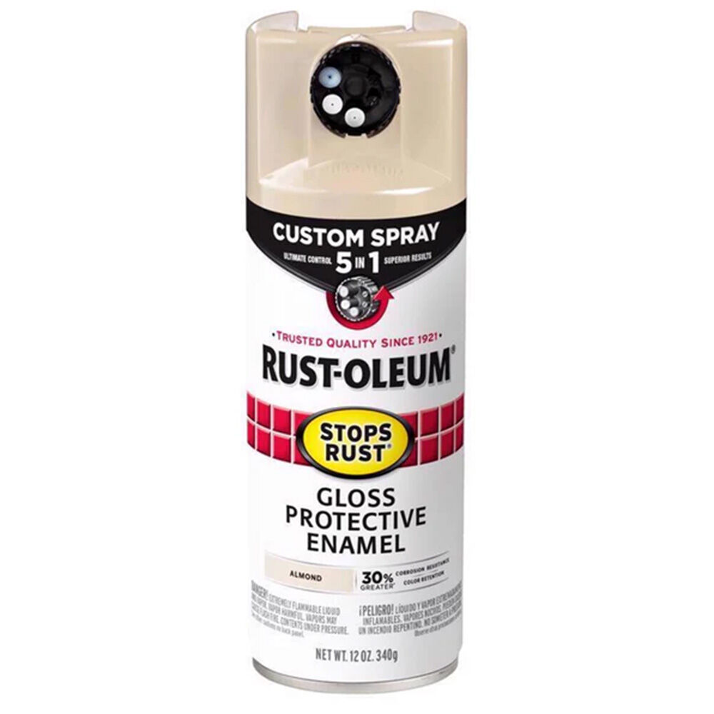 image of Stops Rust 5-In-1 Gloss Protective Enamel Spray Paint, 12 oz