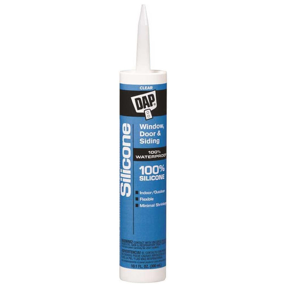 image of Silicone Clear All Purpose Sealant, 9.8 fl oz