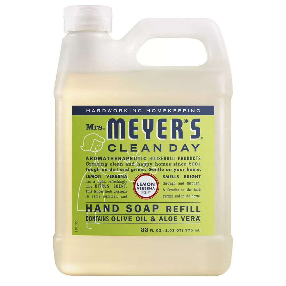 image of Liquid Hand Soap Refill, Lemon Verbena, 33 fl oz