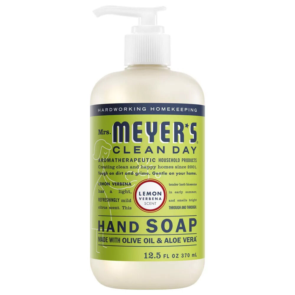 image of Liquid Hand Soap, Lemon Verbena, 12.5 lf oz