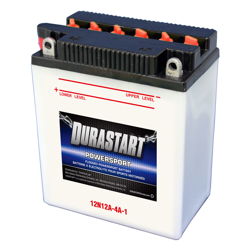 image of 12V Powersport Flooded Battery, 12N12A-4A-1