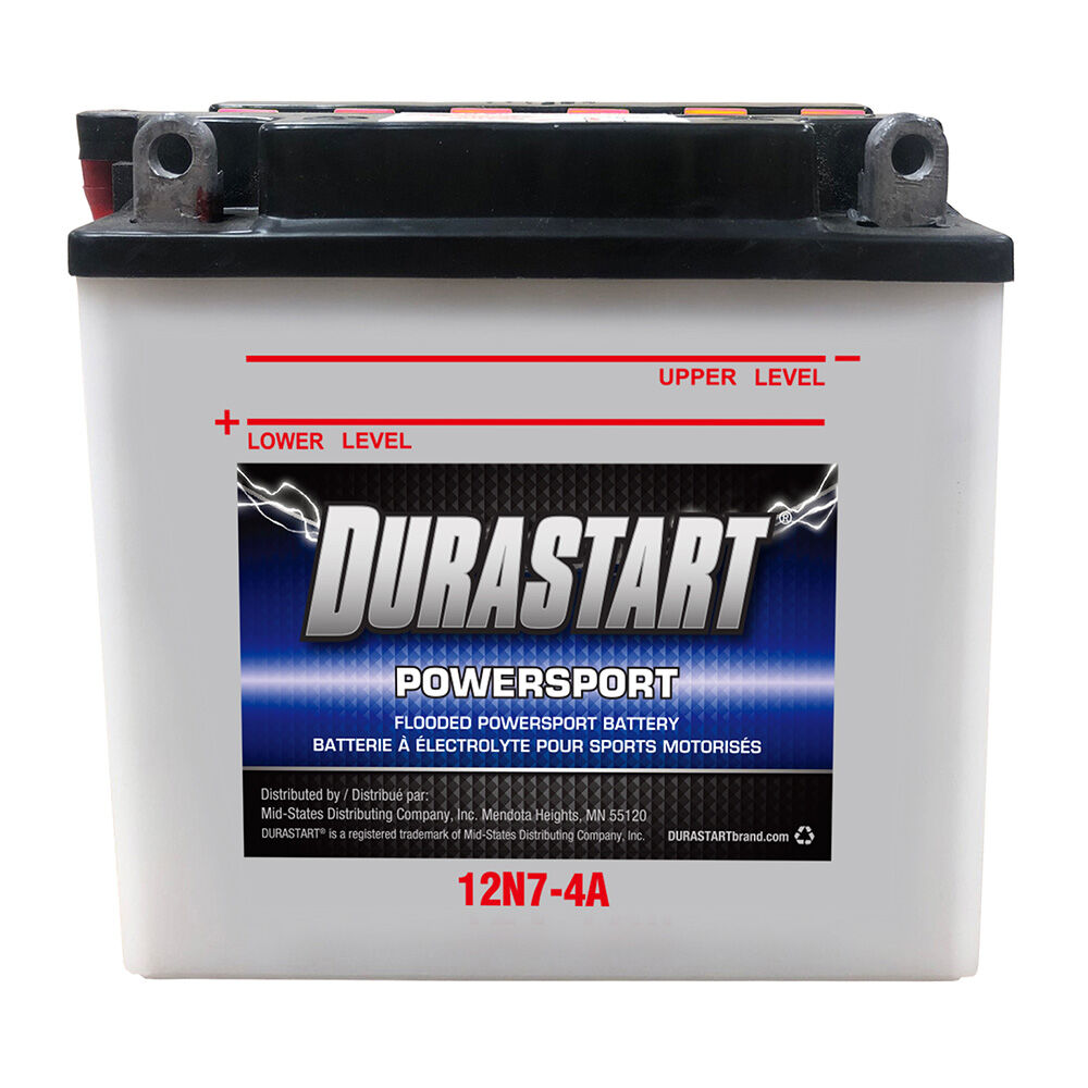 image of 12V Powersport Flooded Battery, 12N7-4A