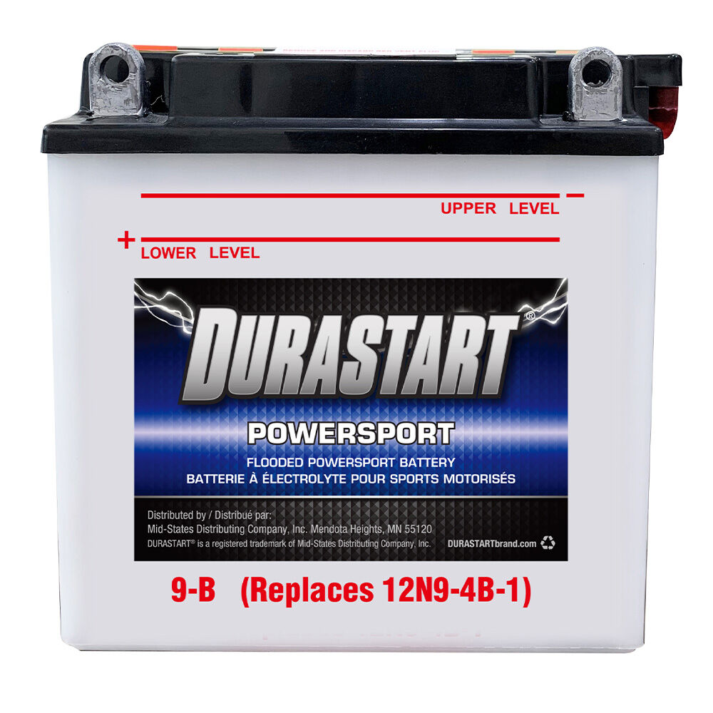 image of 12V Powersport Flooded Battery, 9-B