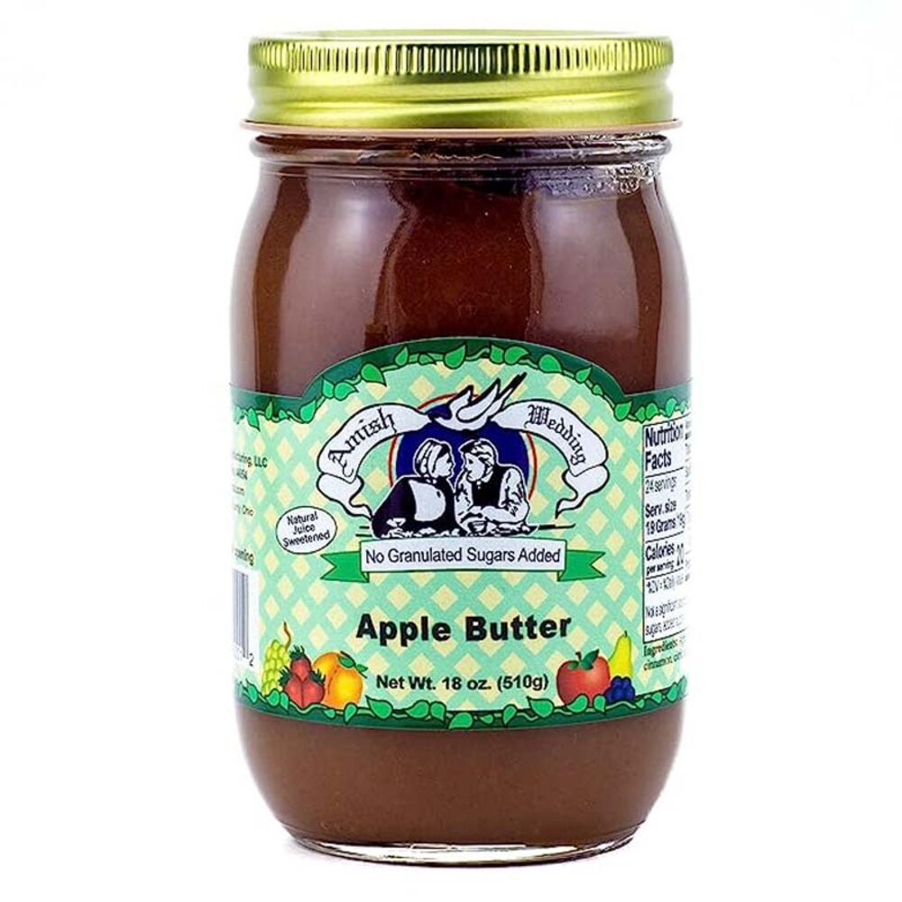 image of No Granulated Sugar Added, Apple Butter, 18 oz