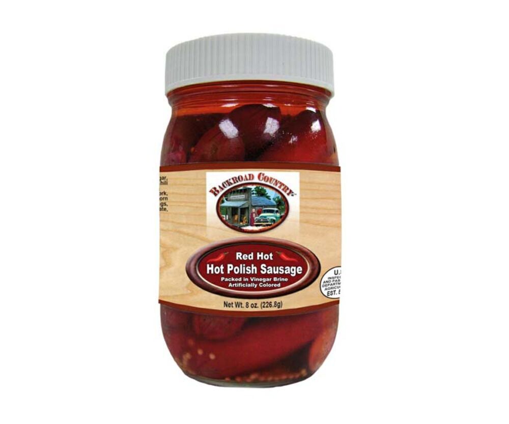 image of Red Hot Pickeld Polish Sausage, 8 oz
