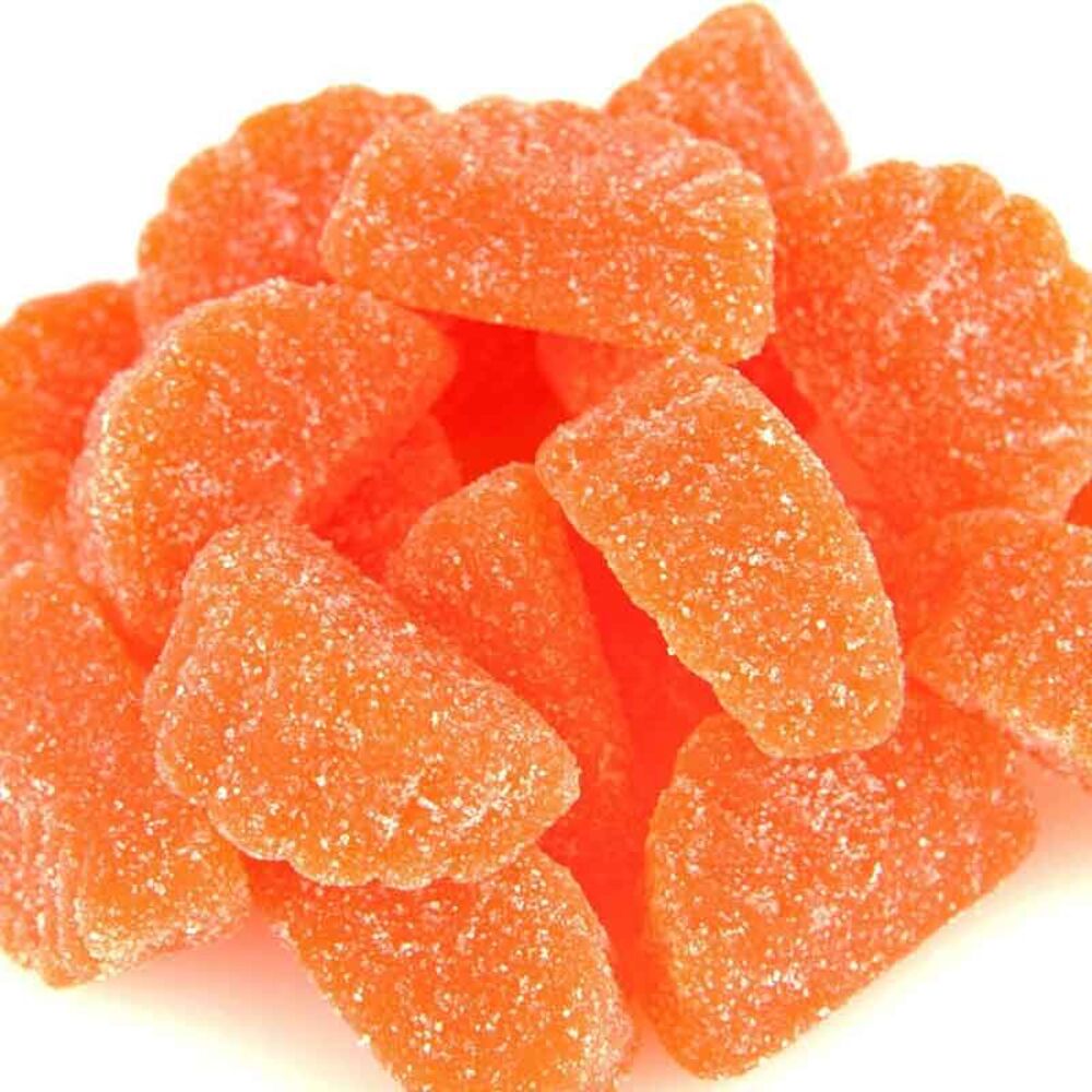 image of 17 oz Orange Fruit Slices Candy