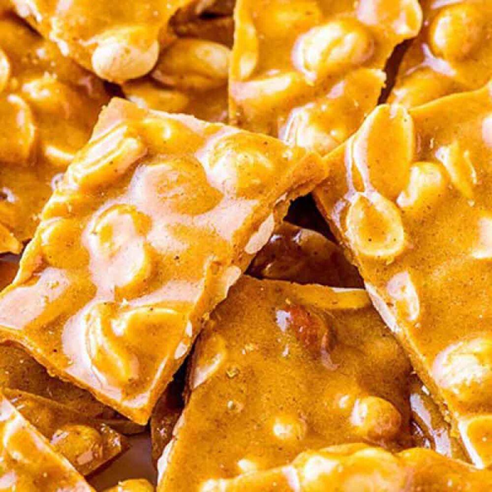image of Peanut Brittle Tub, 12 oz 