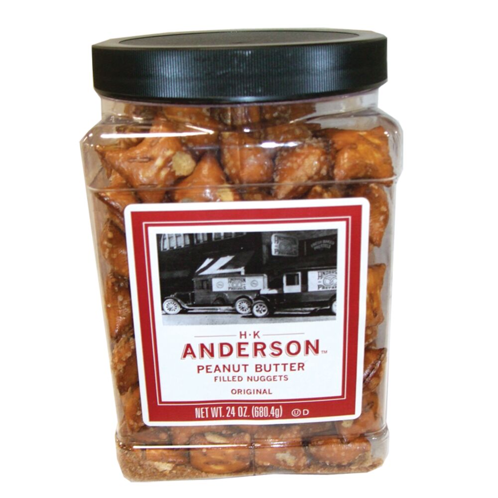 image of Utz Peanut Butter Filled Pretzel Bites, 24 oz