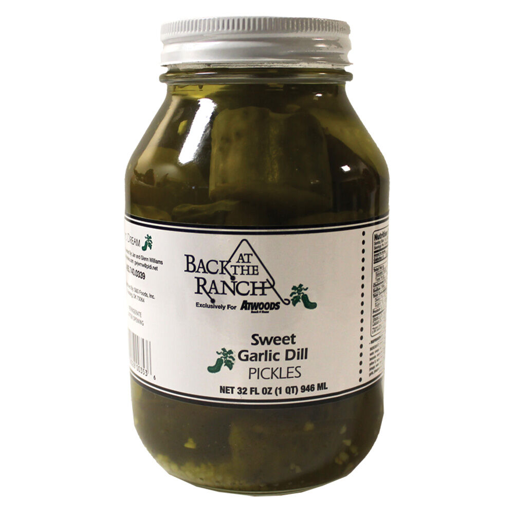 image of Sweet Garlic Dill Pickles, 1 qt