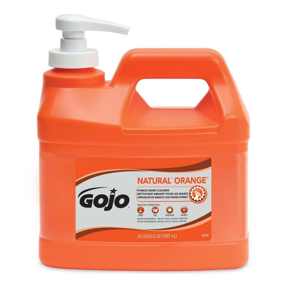image of Natural Orange Pumice Hand Cleaner , 1/2 gallon