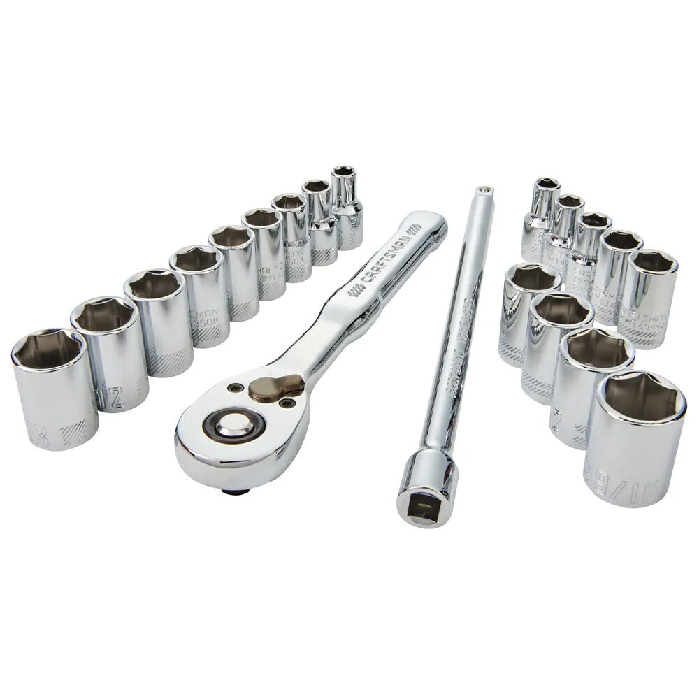 image of 1/4 in Drive Mechanics Tool Set, 20 pc