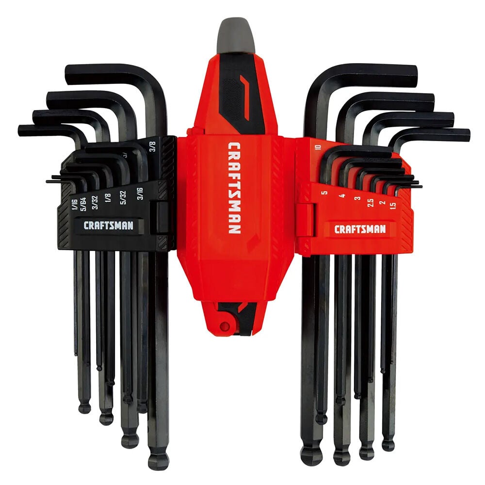 image of Universal L to T Hex Key Set, 20 pc