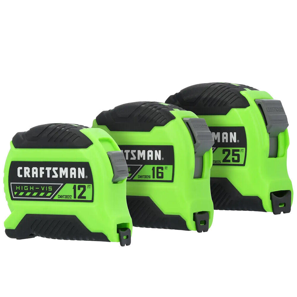 image of Hi-Viz Tape Measure, 3 pk