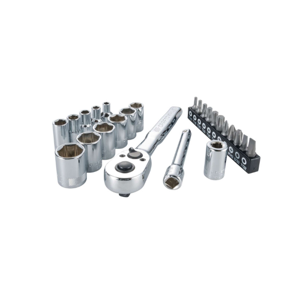 image of 1/4 in. drive SAE 6 Point Nano Socket Set 24 pc.