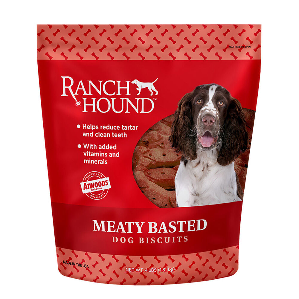 image of Dog Biscuits- Meaty Basted, 4 lb