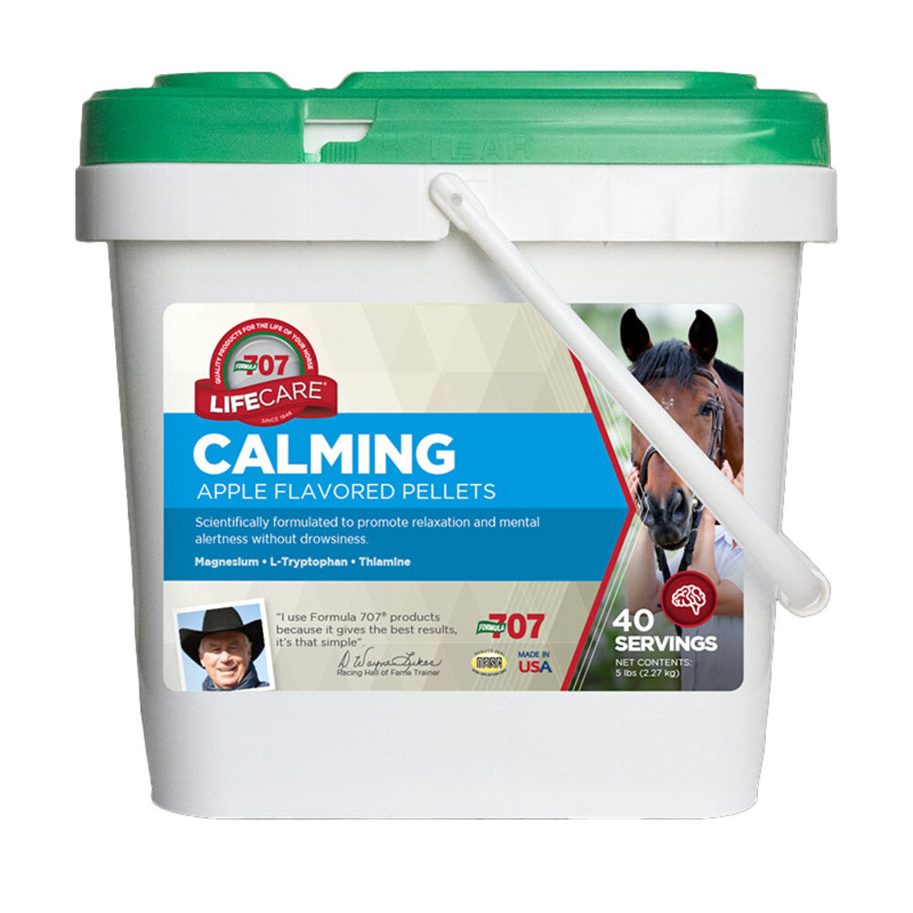 image of Calming Apple Flavored Horse Pellets, 5 lb