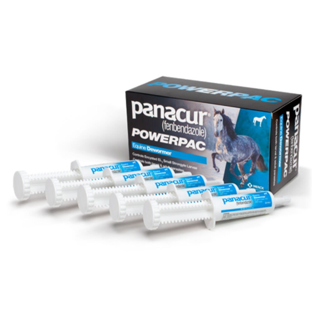 image of Panacur PowerPac Equine Dewormer, 57 g, 5 pk