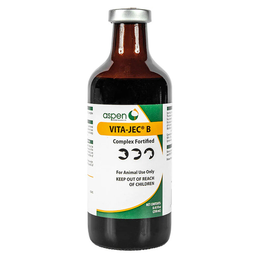 image of Vita-Jec B Complex Fortified Injection, 250 mL