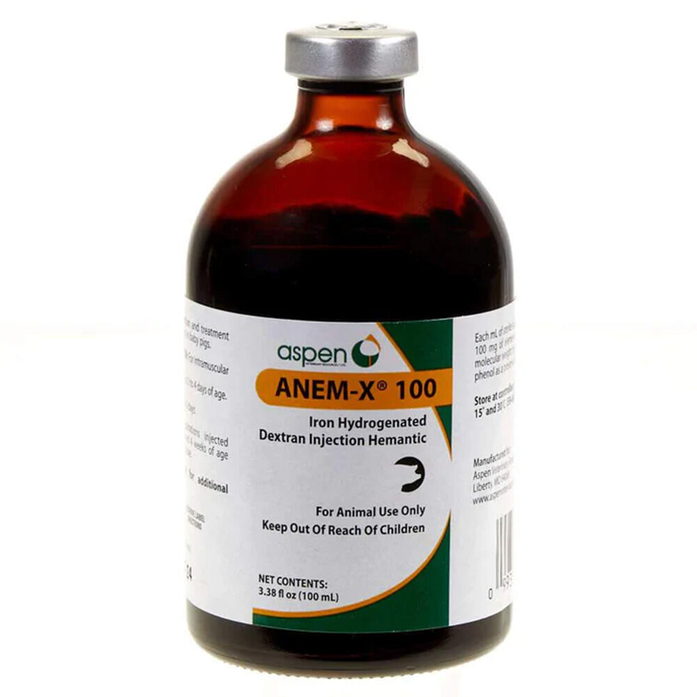 image of Anem-X 100 Iron Injection, 100 mL