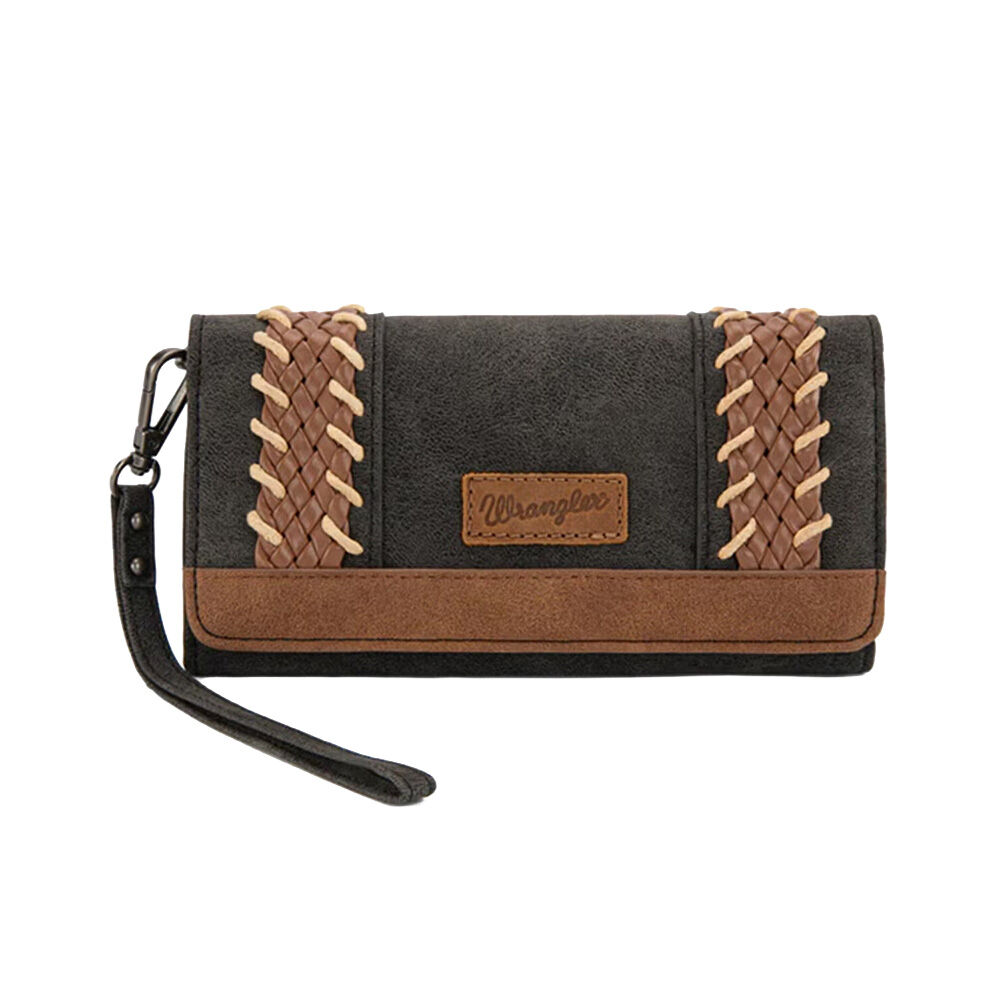 image of Women's Braided Wristlet Wallet
