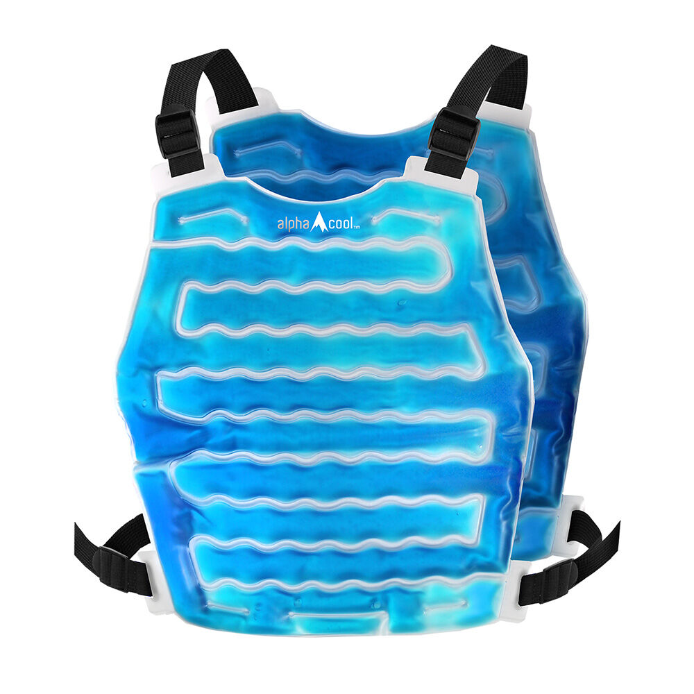 image of Original Cooling Ice Vest, Clear Blue