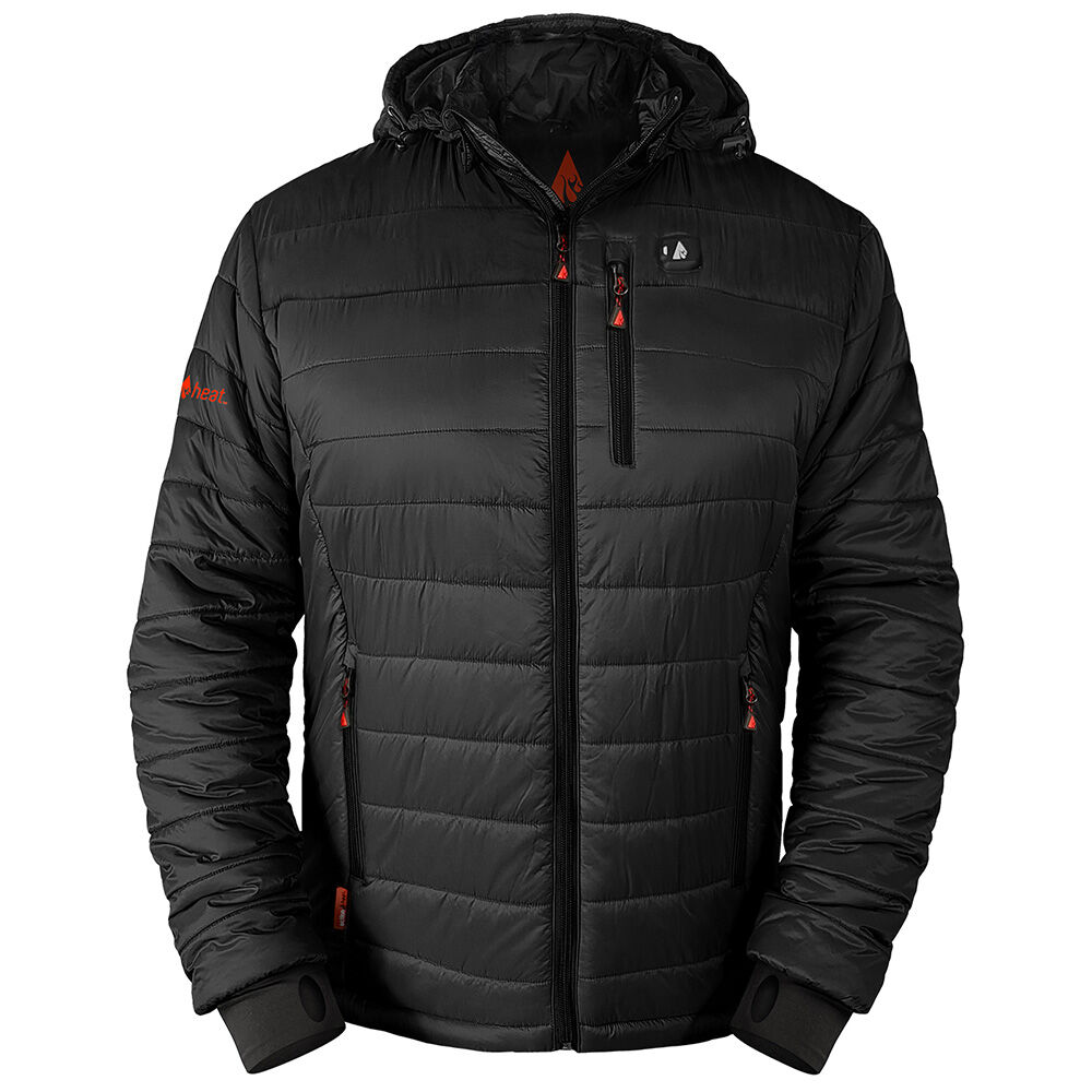 image of Men's 5V Battery Heated Puffer Jacket W/ Hood