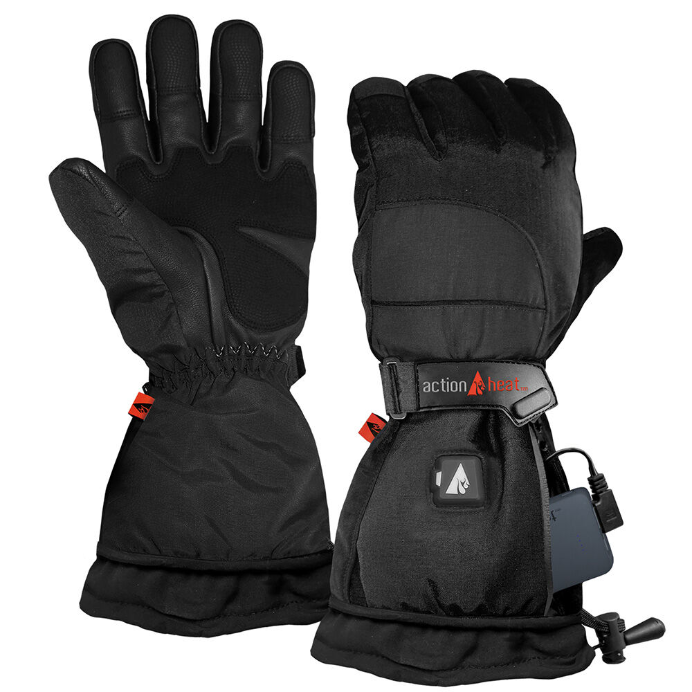image of Women's 5V Battery Heated Snow Gloves