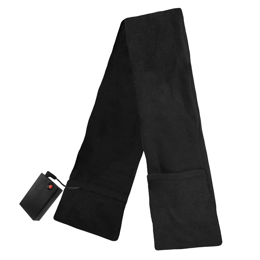 image of Unisex AA Battery Heated Fleece Scarf