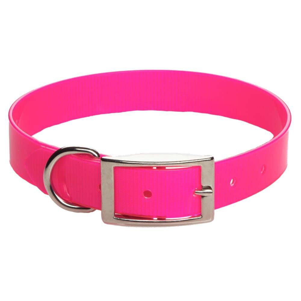 image of Pink Biothane Collar, 1 in x 20 in