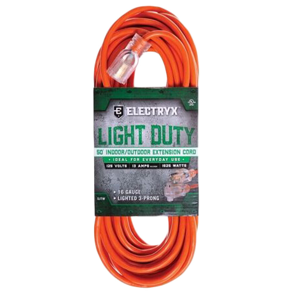 image of 50 ft Light Duty Indoor/Outdoor Extension Cord