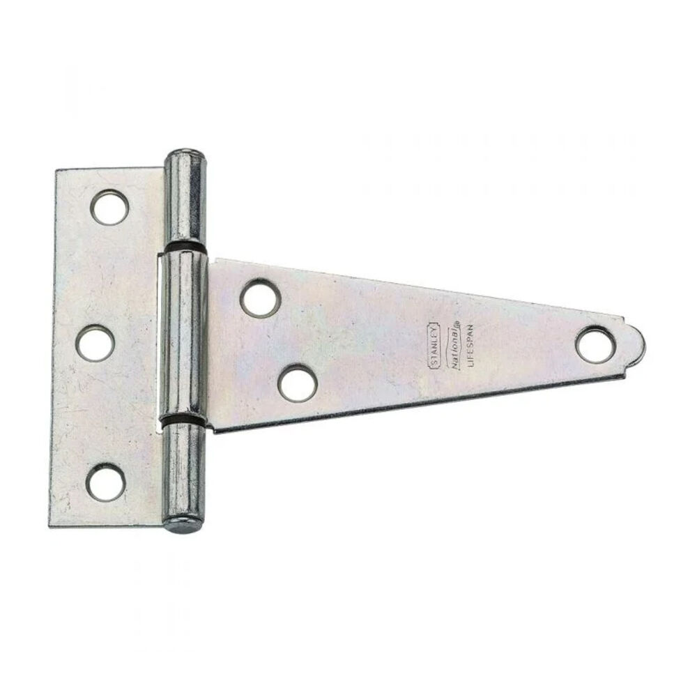 image of 286 Extra Heavy T Hinges in Zinc plated - N129-023