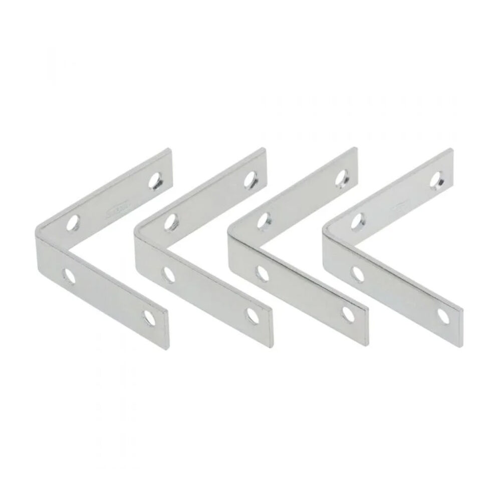 image of 115 Corner Braces in Zinc plated - N113-456