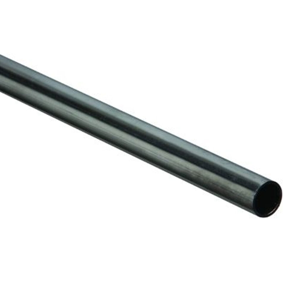 image of N215-731 Weldable Round Tubing 3/4 Inch By 48 Inch Hot Rolled Plain Steel