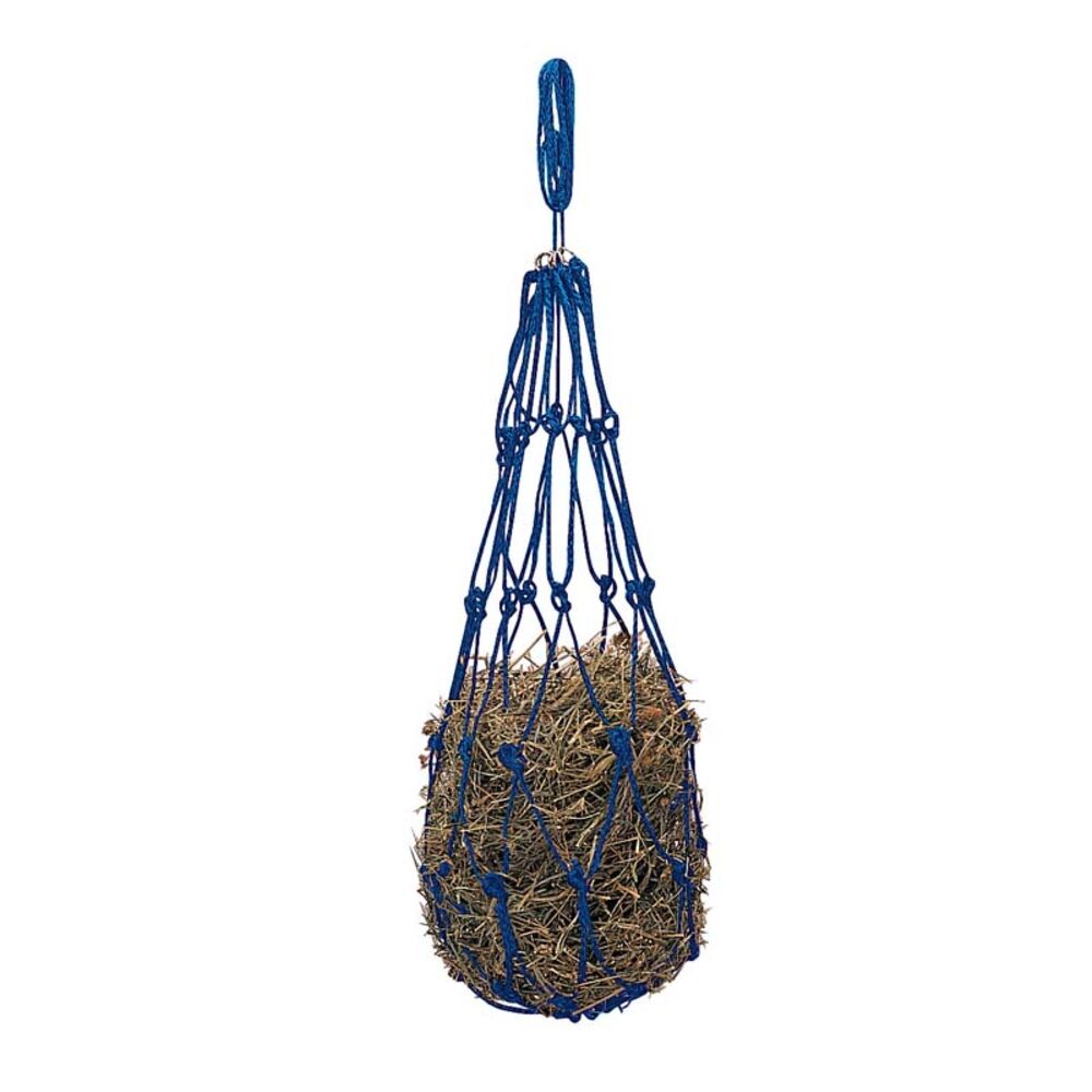 image of Rope Hay Bag, Blue, Large