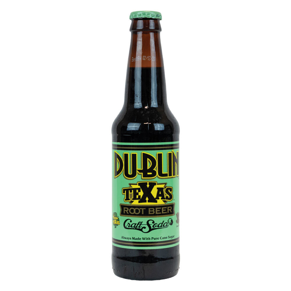 image of Texas Root Beer Glass Bottled Soda,  12 oz