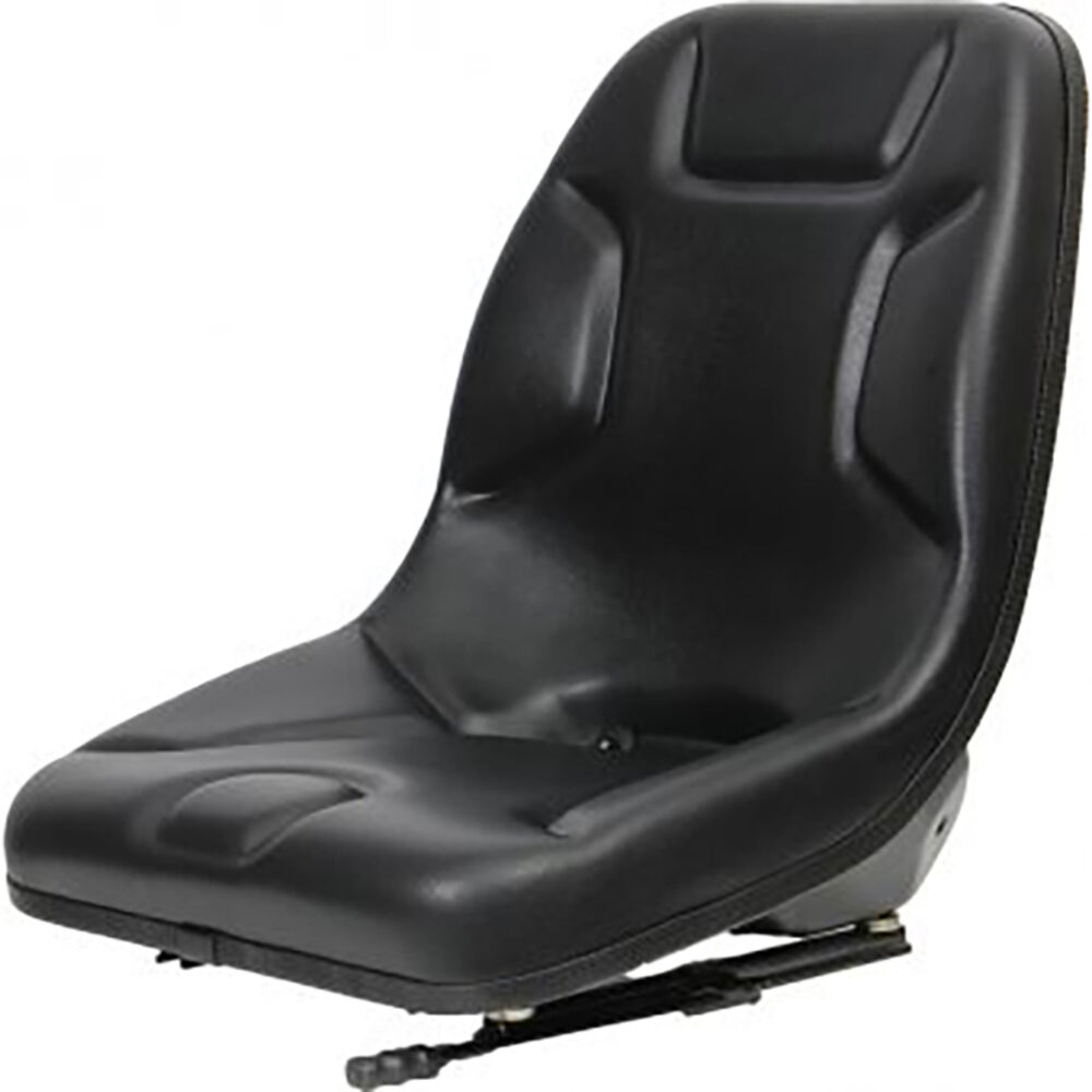 image of Skid Steer Ultra High-Back Steel Pan Seat - Black