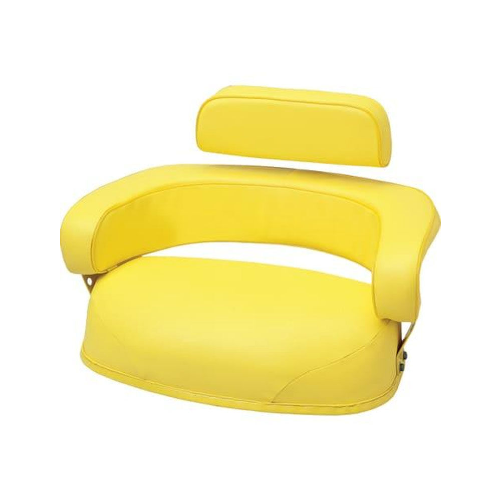 image of John Deere 3-Piece Replacement Cushion Set - Yellow
