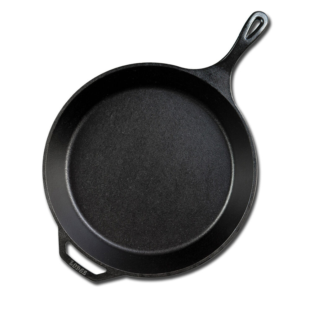 image of Seasoned Cast Iron Skillet, 15 in.