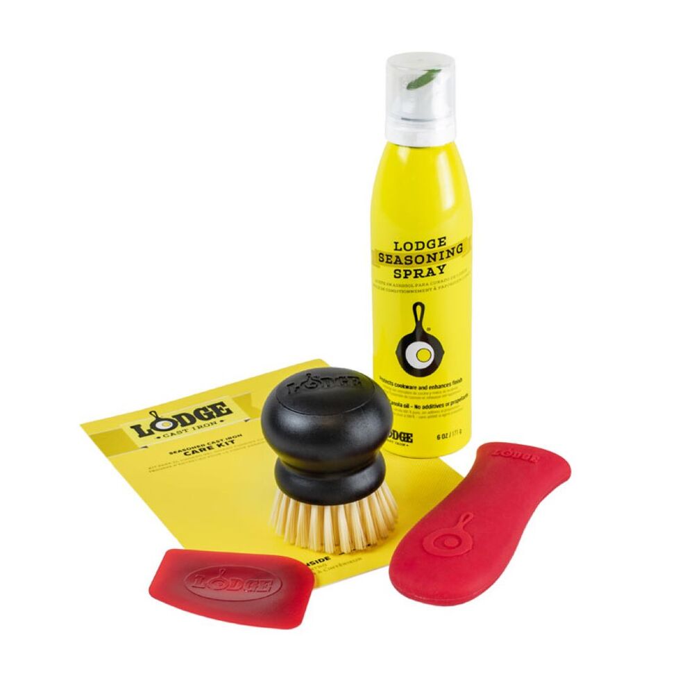 image of Seasoned Cast Iron Care Kit